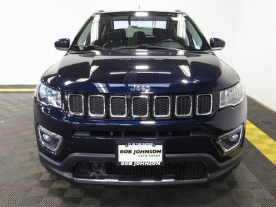 2021 Jeep Compass Limited 4WD, HEATED LEATHER SEATS & REMOTE START!