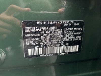 2022 Subaru Forester Limited