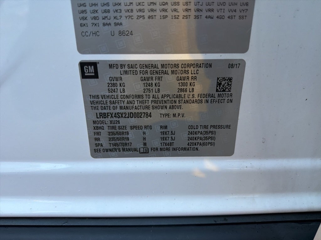 2018 Buick Envision Premium II CARBRAVO!