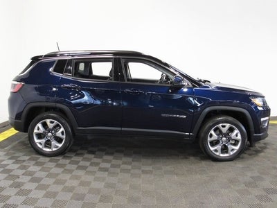2021 Jeep Compass Limited 4WD, HEATED LEATHER SEATS & REMOTE START!