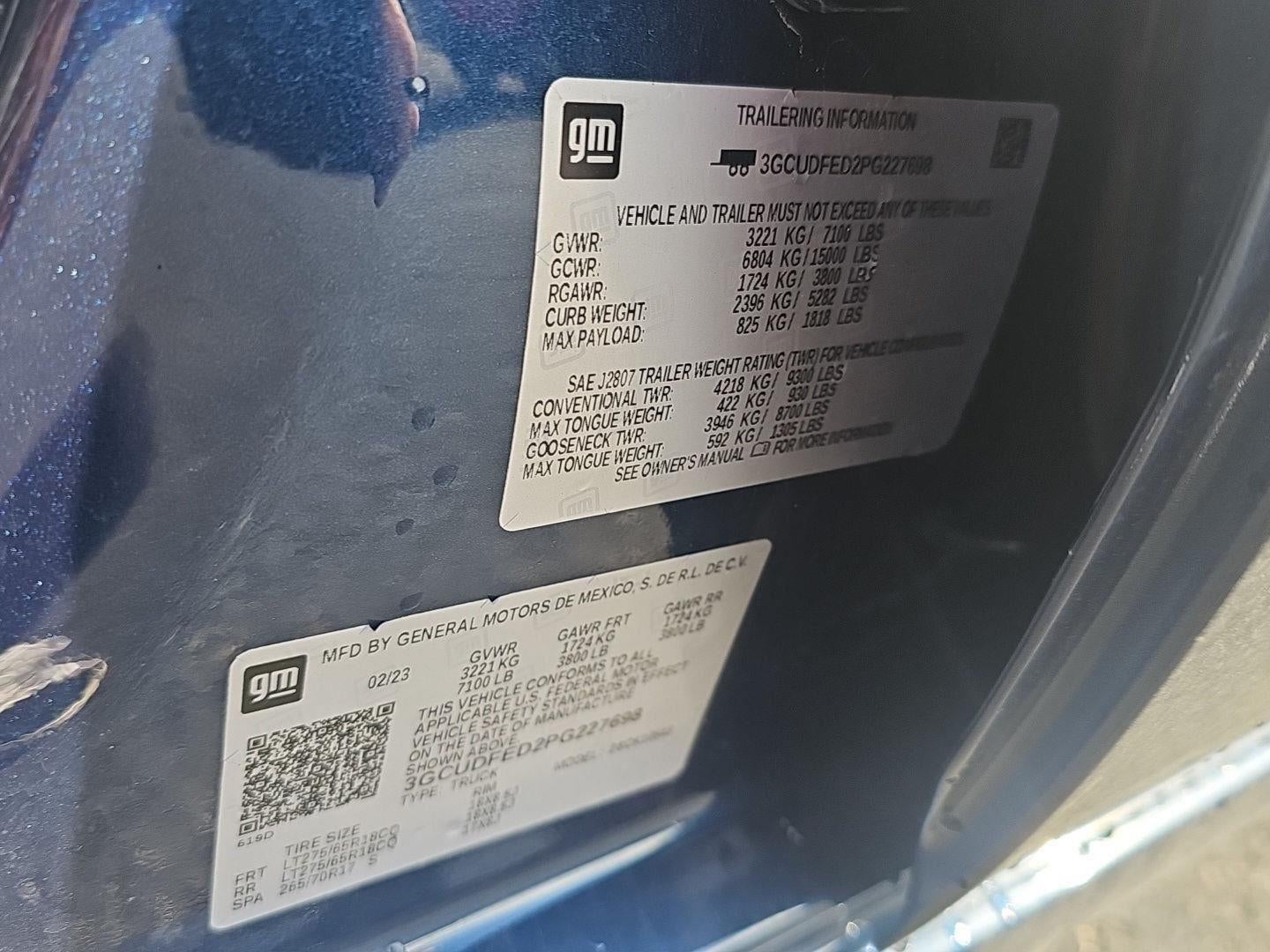 2023 Chevrolet Silverado 1500 LT Trail Boss