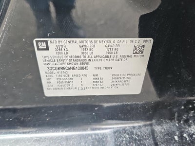 2017 Chevrolet Silverado 1500 LT