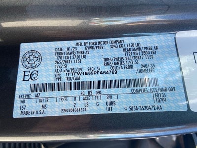 2023 Ford F-150 XL 6" Lift, 35's!