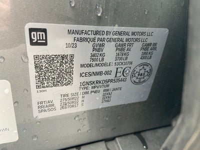 2023 Chevrolet Tahoe RST