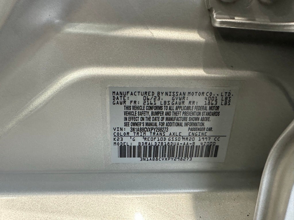 2023 Nissan Sentra SV