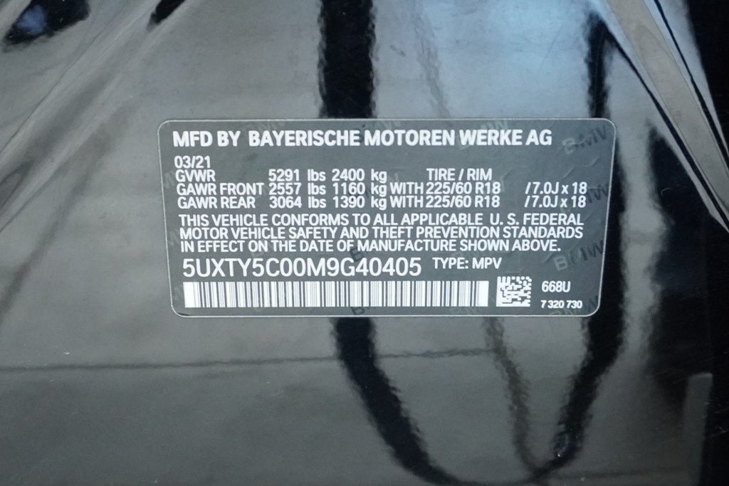 2021 BMW X3 xDrive30i