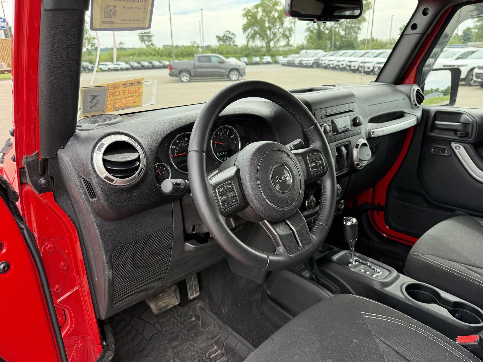 2018 Jeep Wrangler JK Sahara 4x4