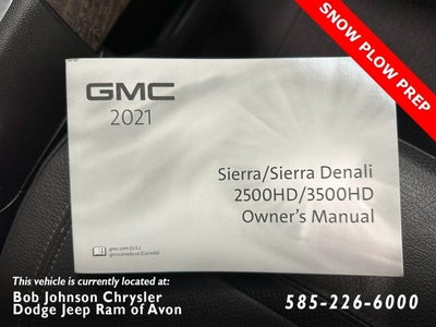 2021 GMC Sierra 2500HD Denali ULTIMATE PACKAGE/SNOW PLOW PREP