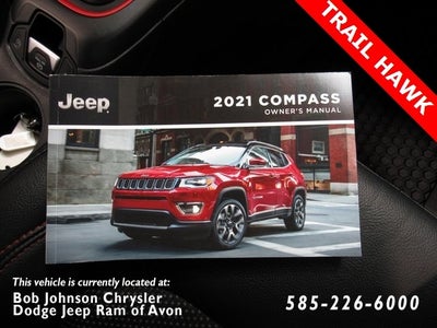2021 Jeep Compass Trailhawk HEATED STEERING WHEEL,4WD